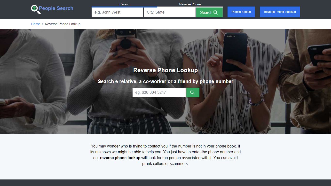 Reverse Phone Lookup - people-search.org